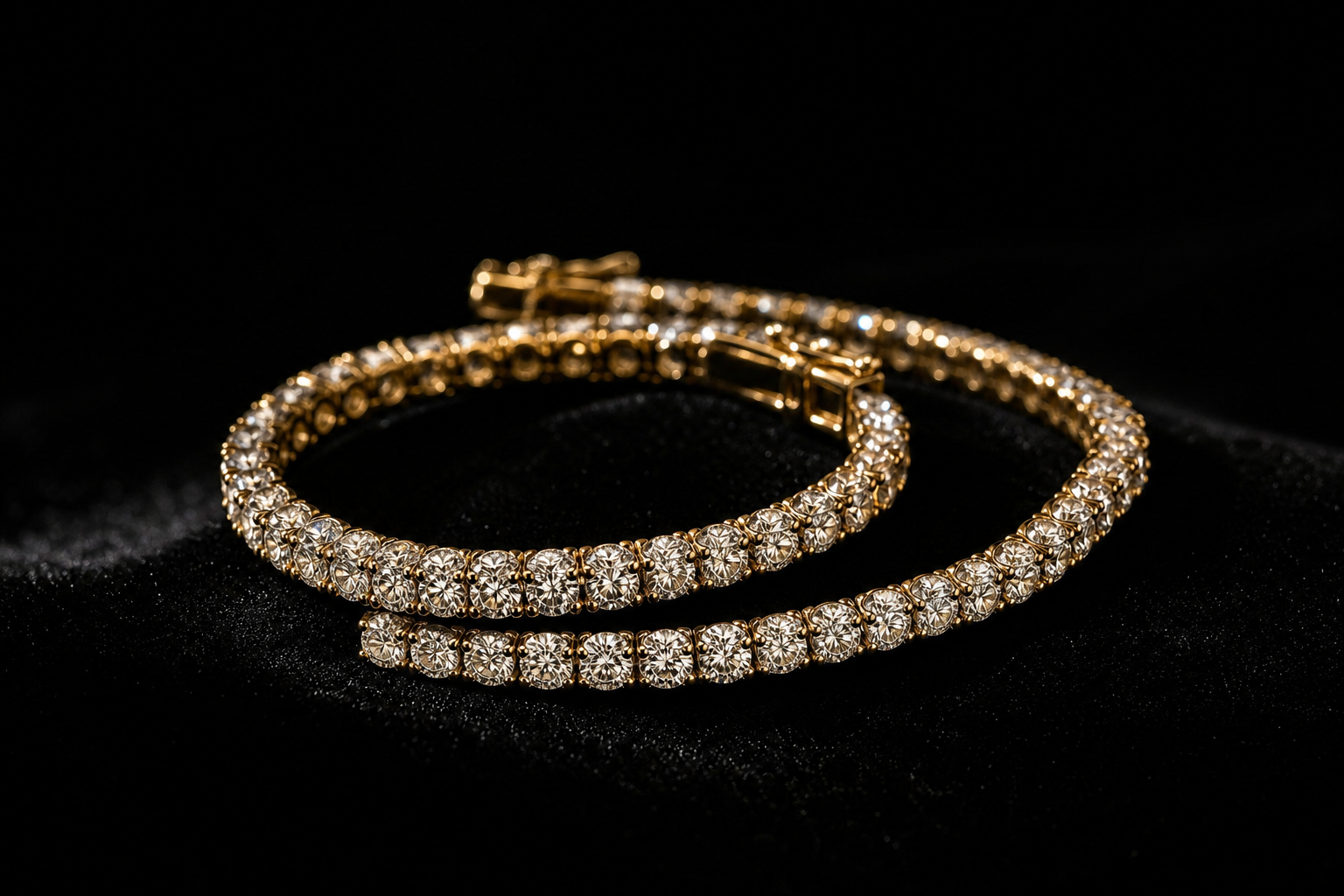 Diamond tennis bracelet