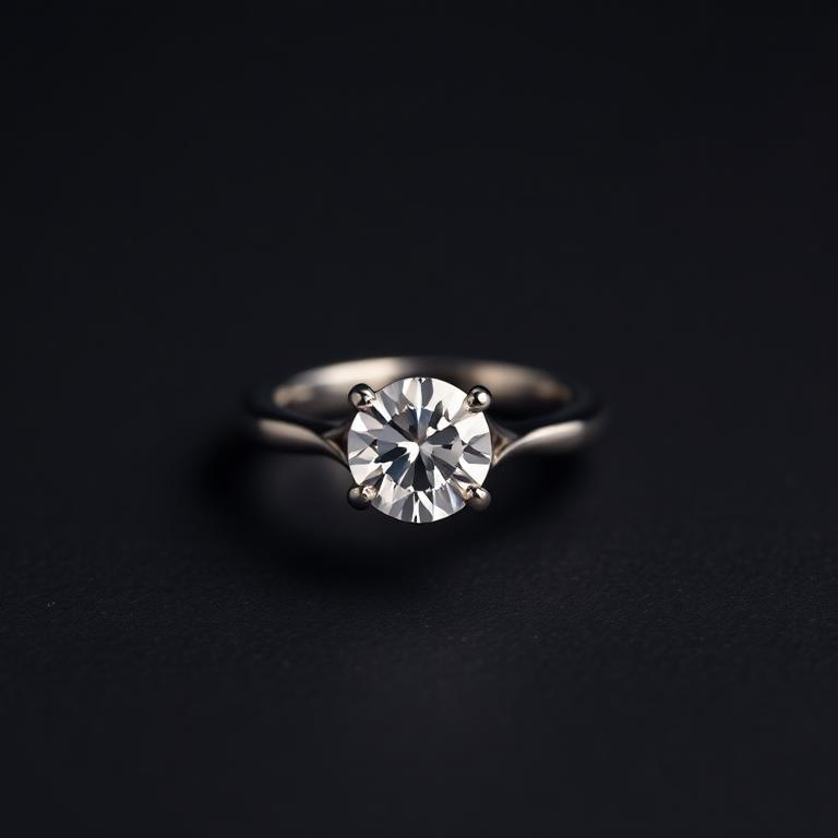 Platinum Solitaire Engagement Ring