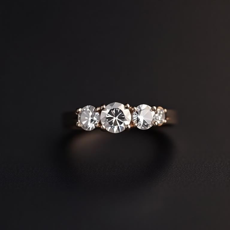 Three-Stone Diamond Ring