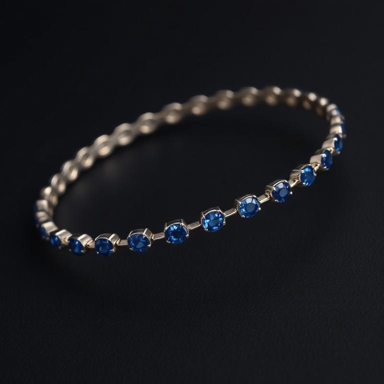 Vintage Sapphire Line Bracelet