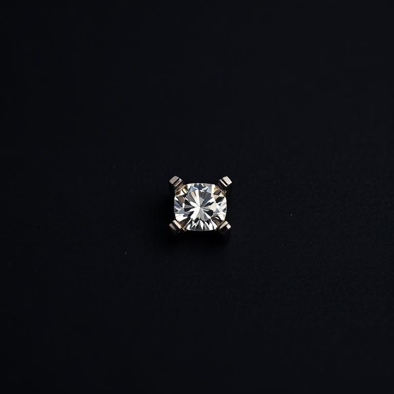Platinum Prong Head, 1ct Round