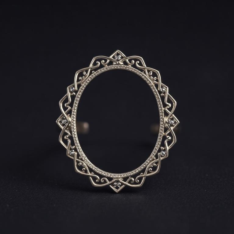 Vintage Filigree Semi-Mount