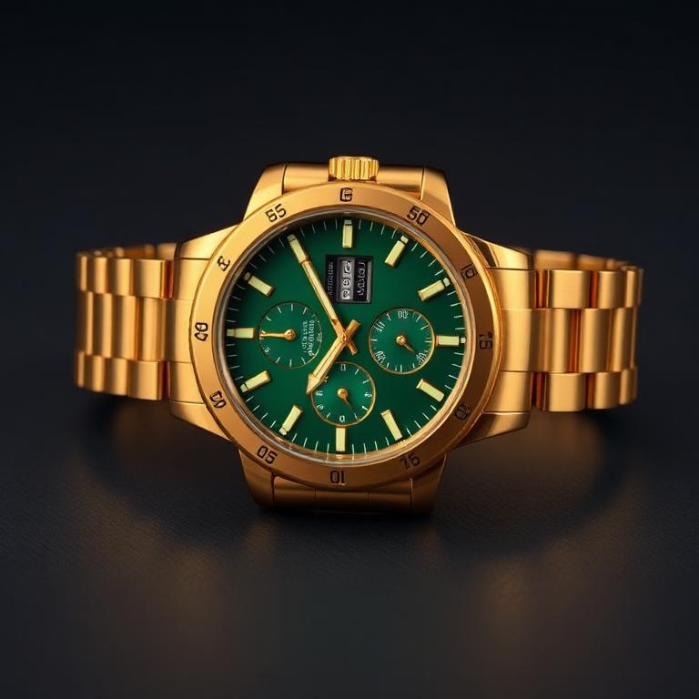 18k Gold Automatic Chronograph