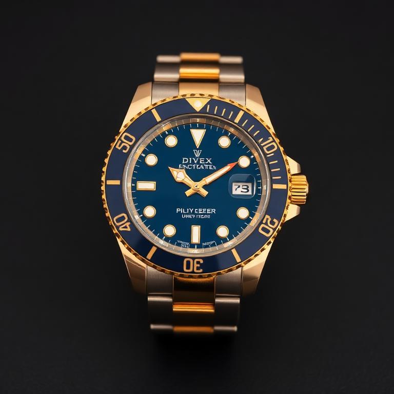 Two-Tone Diver's Watch