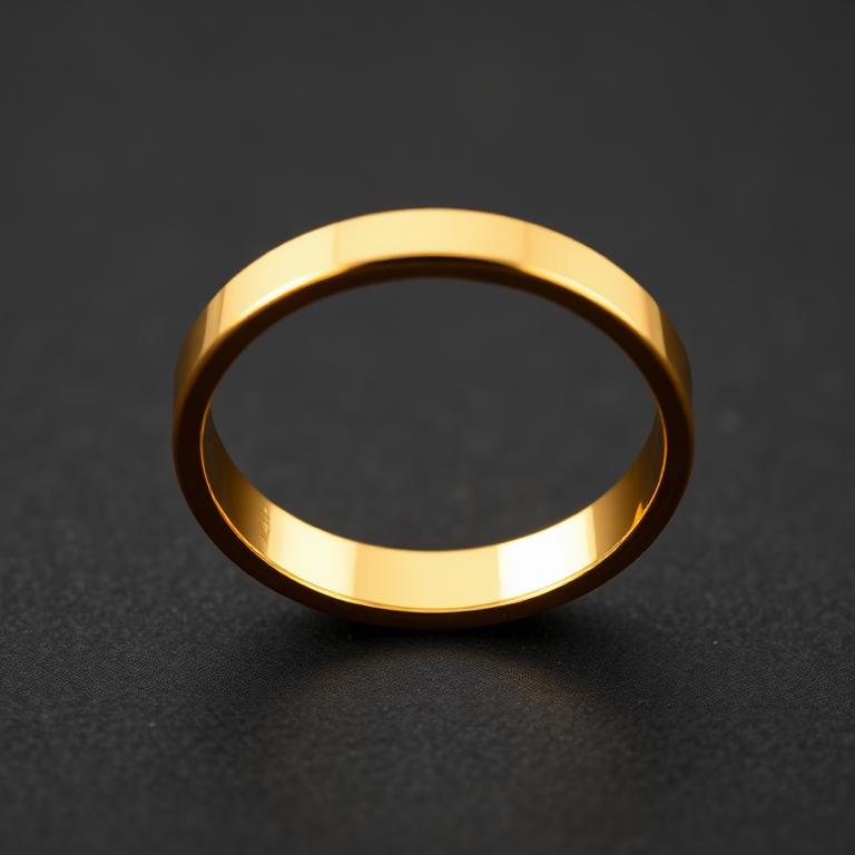 Classic 4mm Comfort Fit Band, 14k
