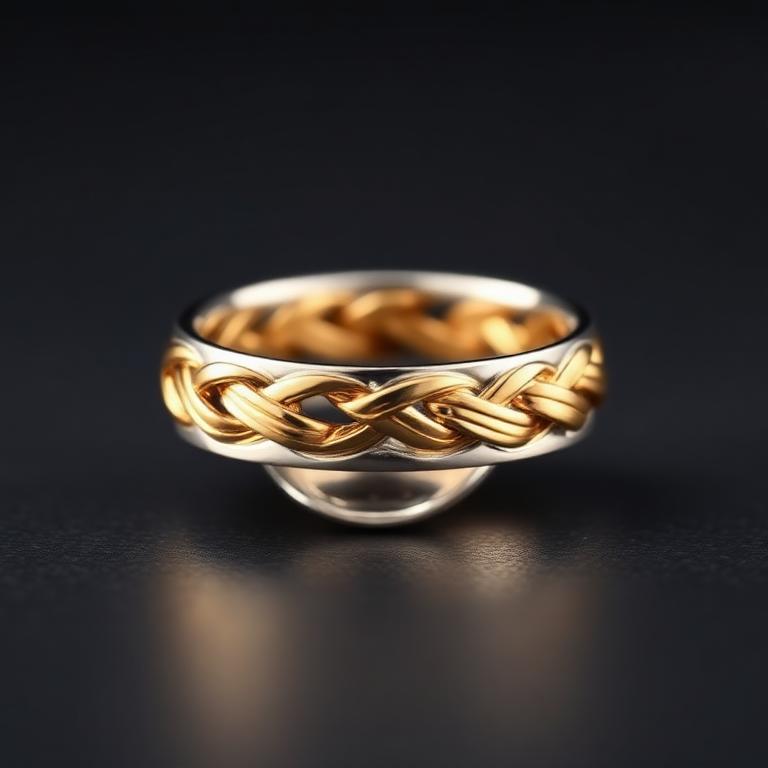 Two-Tone Wedding Band
